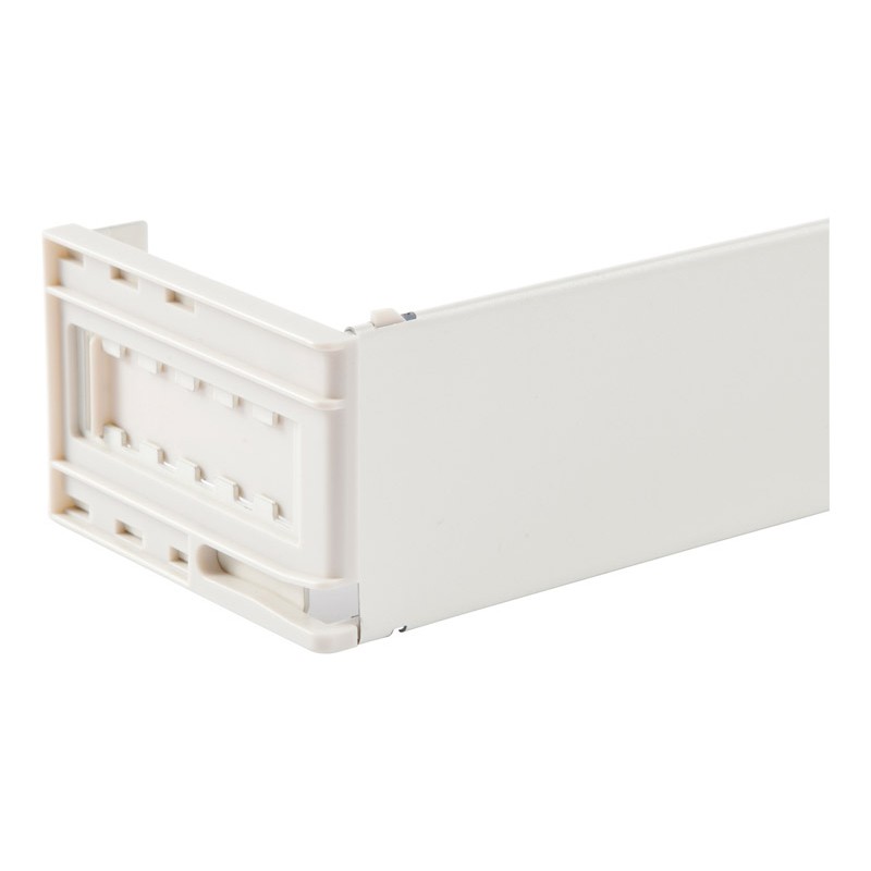 Kenney KN507AP Metal White Wide Pocket Curtain Rod 48 x 86 L in.