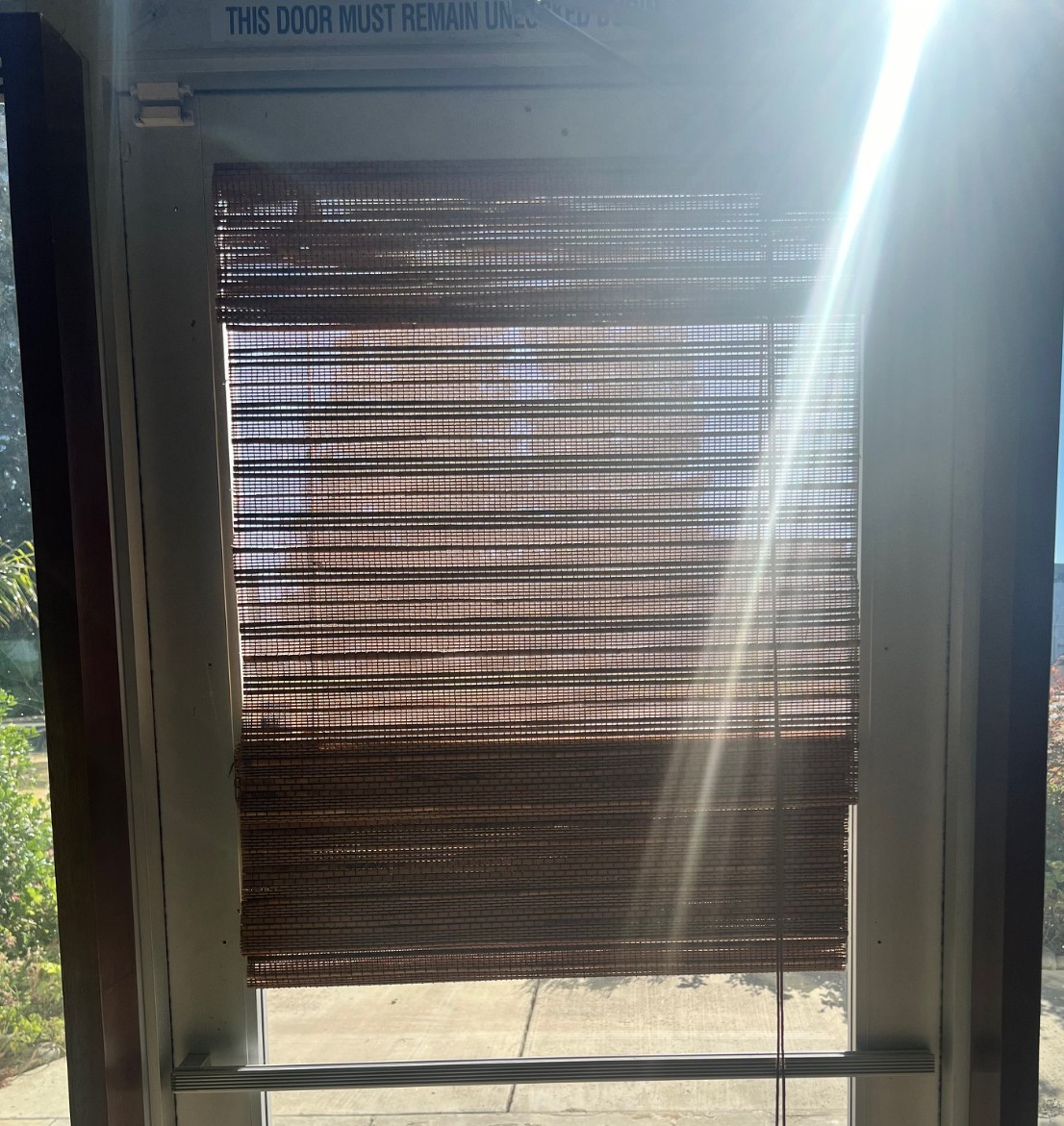 Bamboo Blinds, Light Filtering Corded Pull-Up Roman Shades