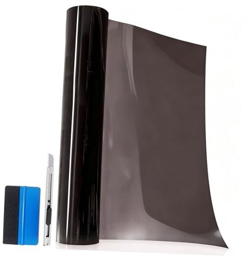 Ultimate Headlight Taillight Tint Vinyl Wrap TPU 12″ x 7ft Light Smoke