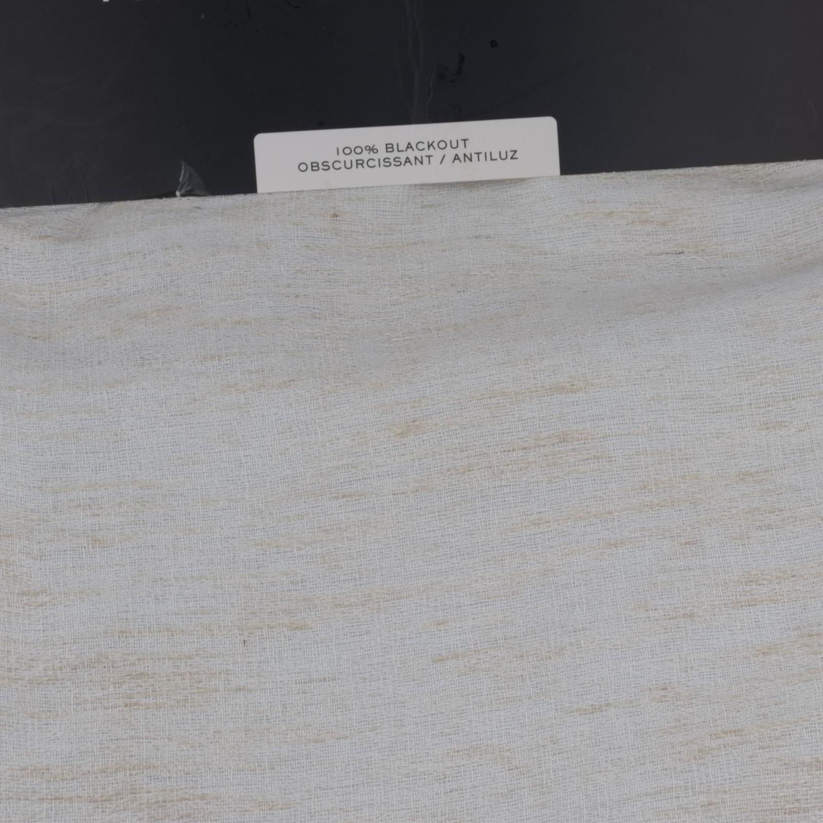Ralph Lauren Curtains 2 Window Panels 54″ x 96″ Linen Natural Back Tab Blackout