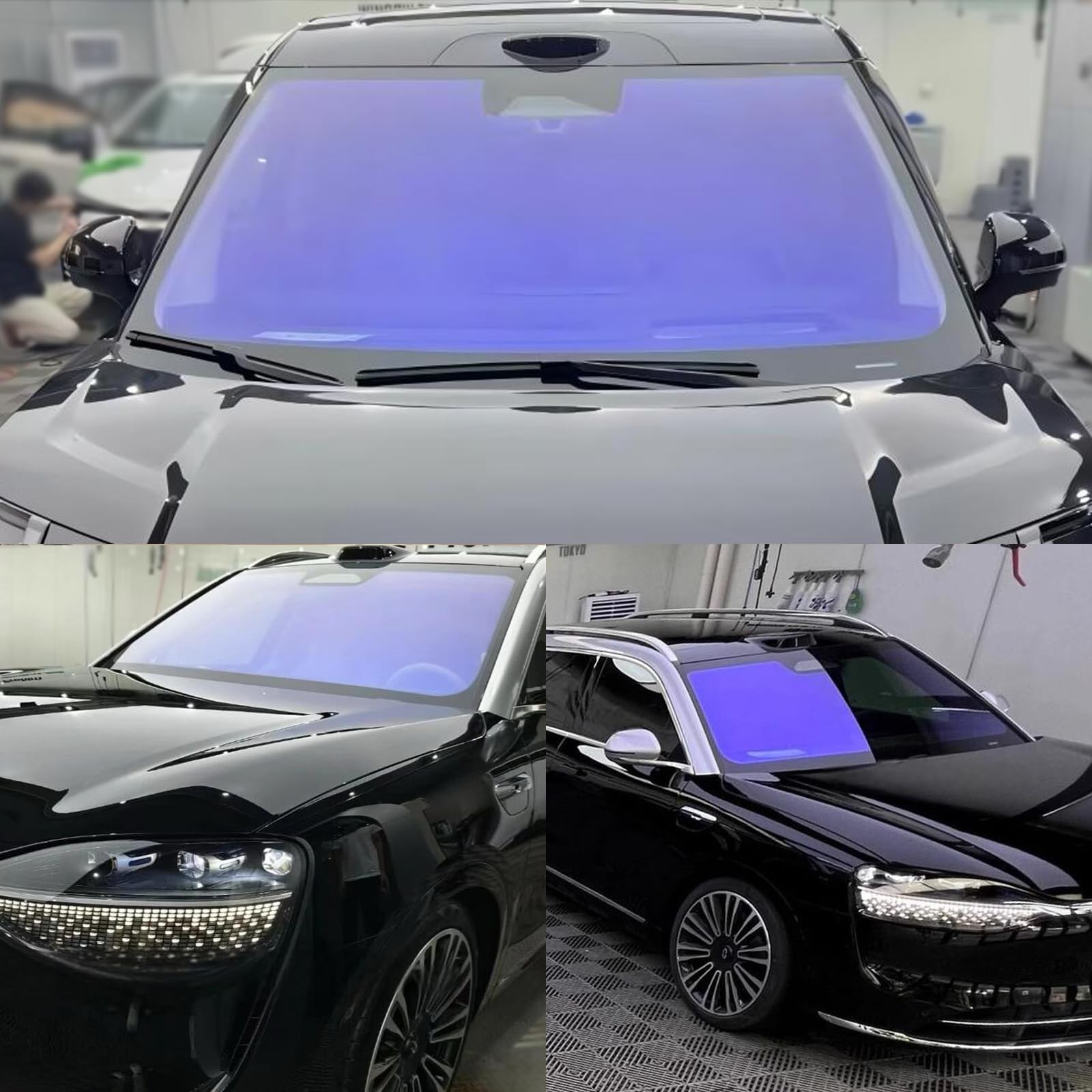 Window Tint Film for Cars Chameleon Purple 73.8% VLT Solar Anti UV 1.64ftx10ft