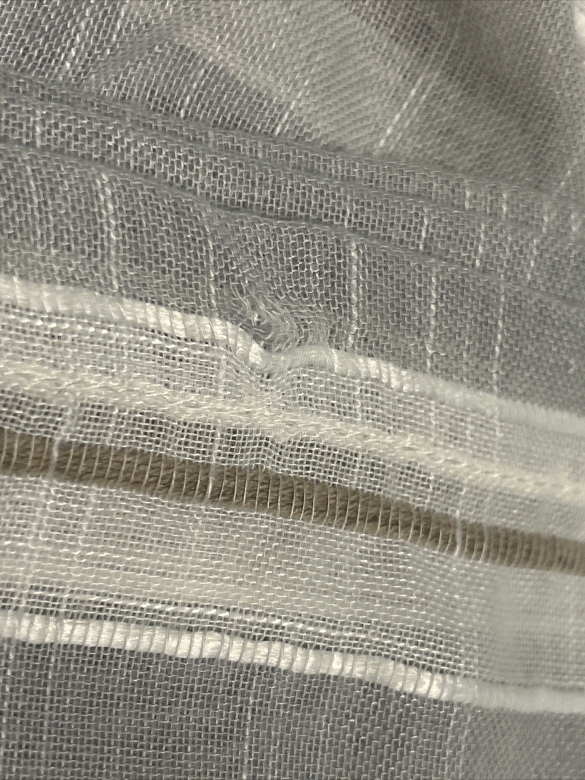 Sonoma Curtains 2 Panel Set Rod Pocket Short Curtain Linen Textured 50×84 Inches