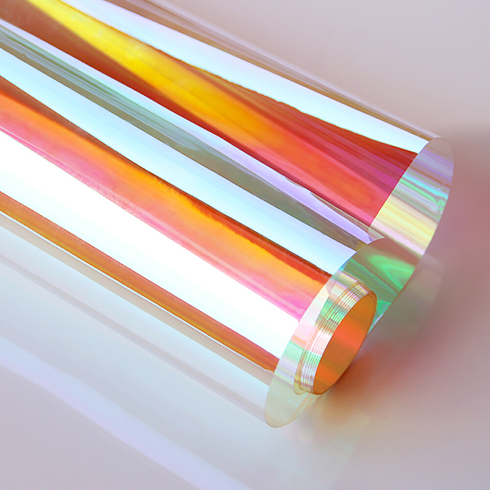 Rainbow Window film Dichroic Film adhesive Sticker Glass Tint 3colors HOHOFILM