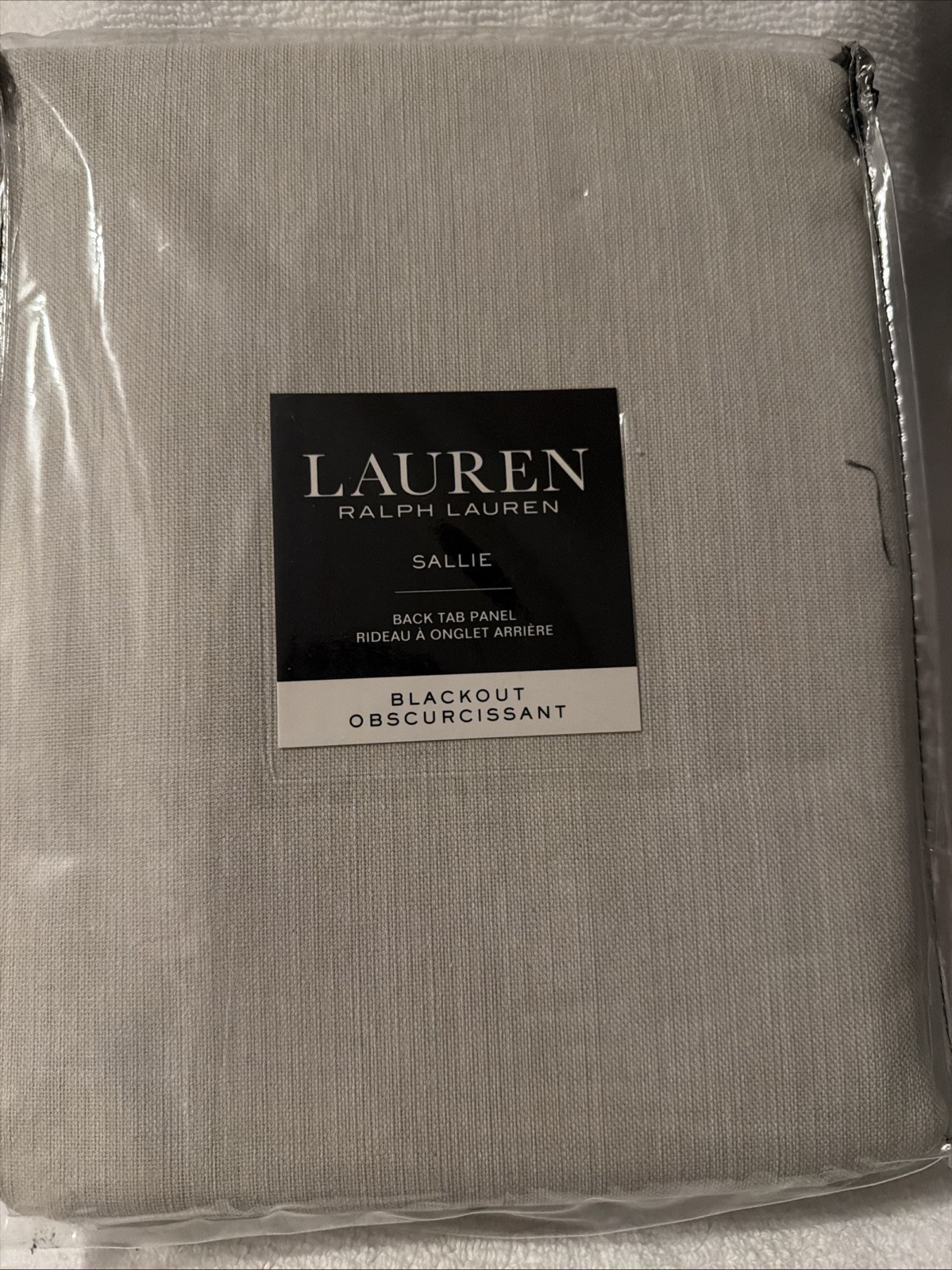 Lauren Ralph Lauren Sallie Back Tab Panel, Blackout 54×96” Snowflake