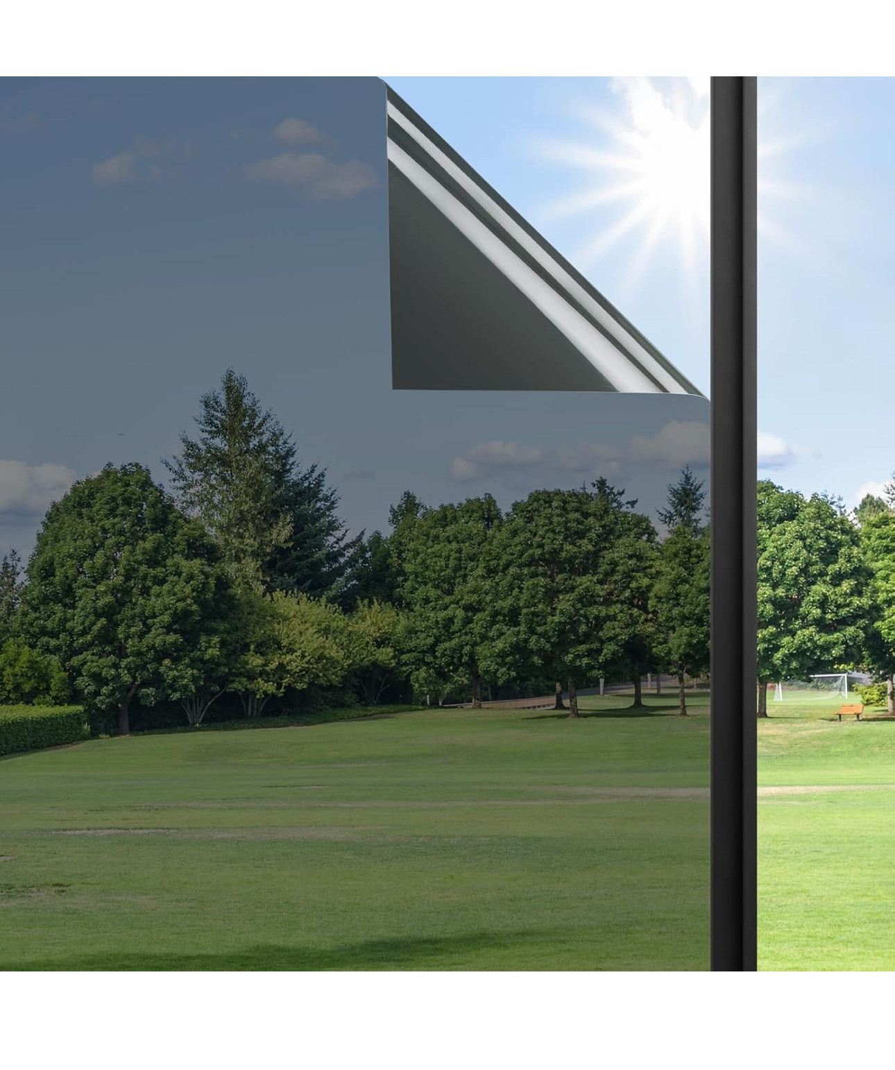 Haton Window Privacy Film One Way Tint 17.5ft ; x 6.5ft X2 Rolls 📦