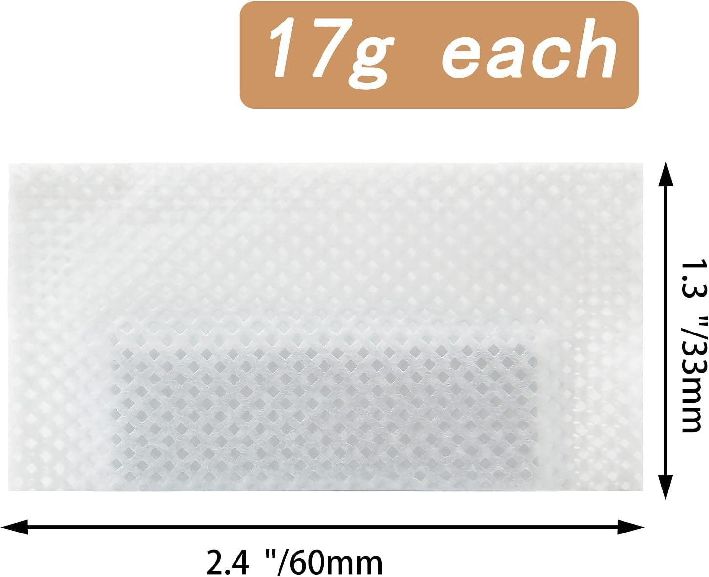 20 Pcs Curtain Weights 17g Drapery Bottom Weights Sewing Tabs Tablecloth