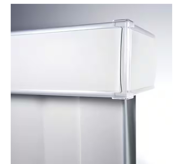 Crown Cordless Smooth Vertical Louvers 9 Pack White 3.5 in x 84 in