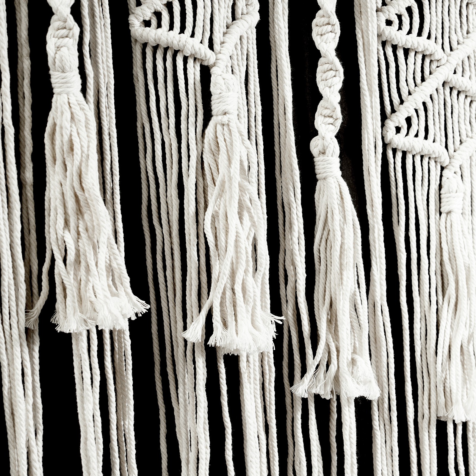 Handmade Macrame Wall Hanging Boho Home Backdrop Door Window Curtain Decor USA