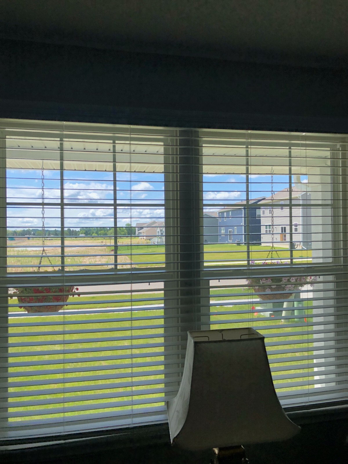 2 inch faux wood blinds white cordless, Mariak (Home Depot brand)