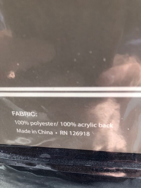 Bedford Manor NEW Navy Blue Panel Pair 40″ x 84″ Energy Efficent Foam Back
