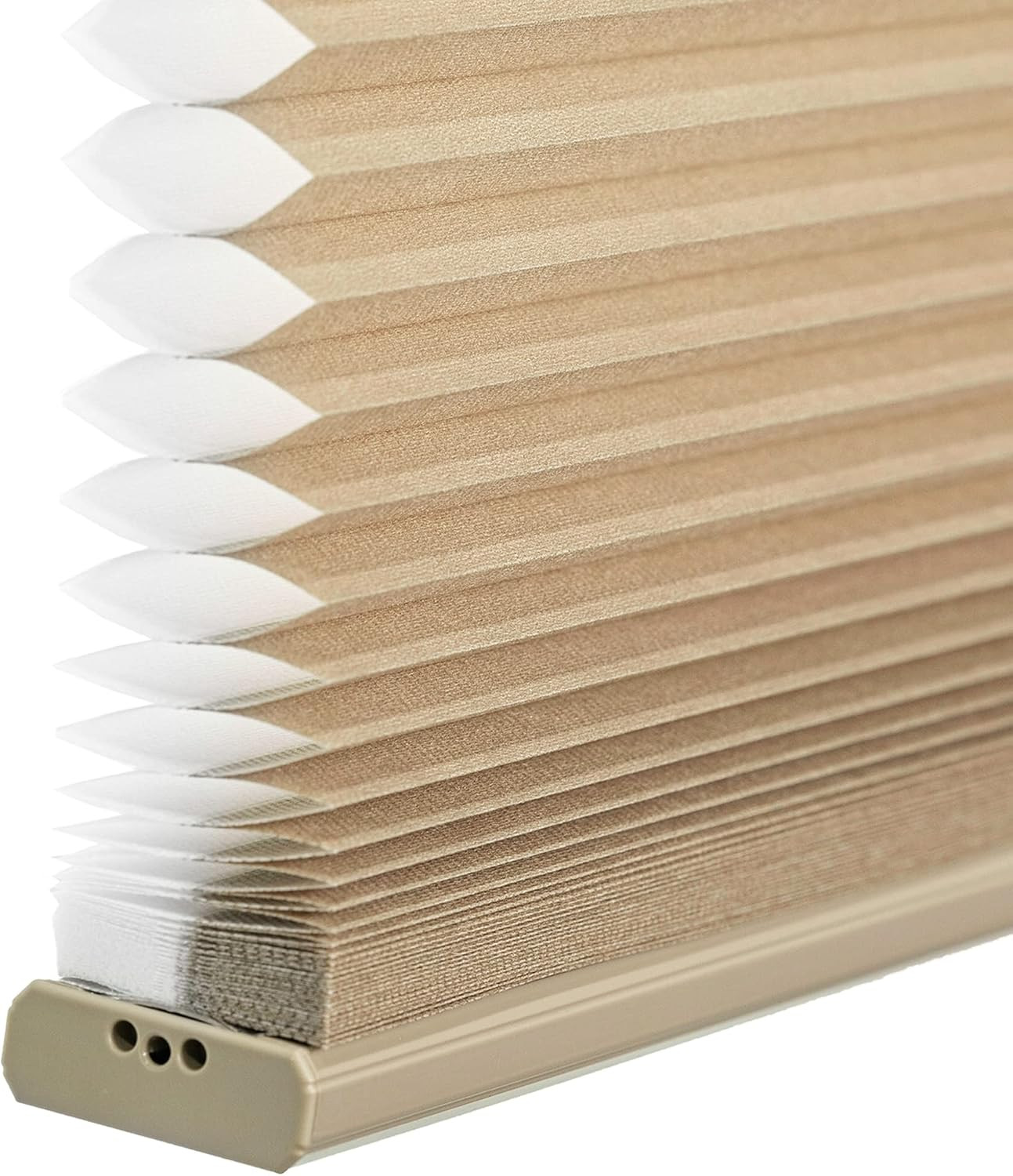 Cordless Honeycomb Cellular Shades – Blackout & Light Filtering, 72″ W X 64″ H