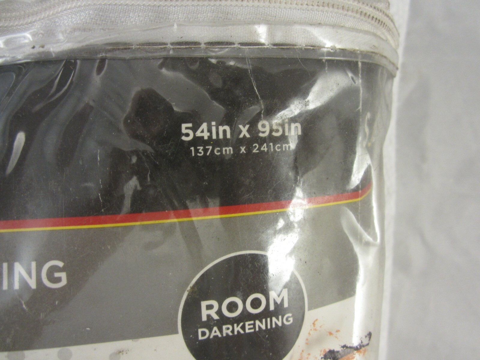 Solaris Room Darkening Polyester Curtain Panel 54 x 95 Inches.