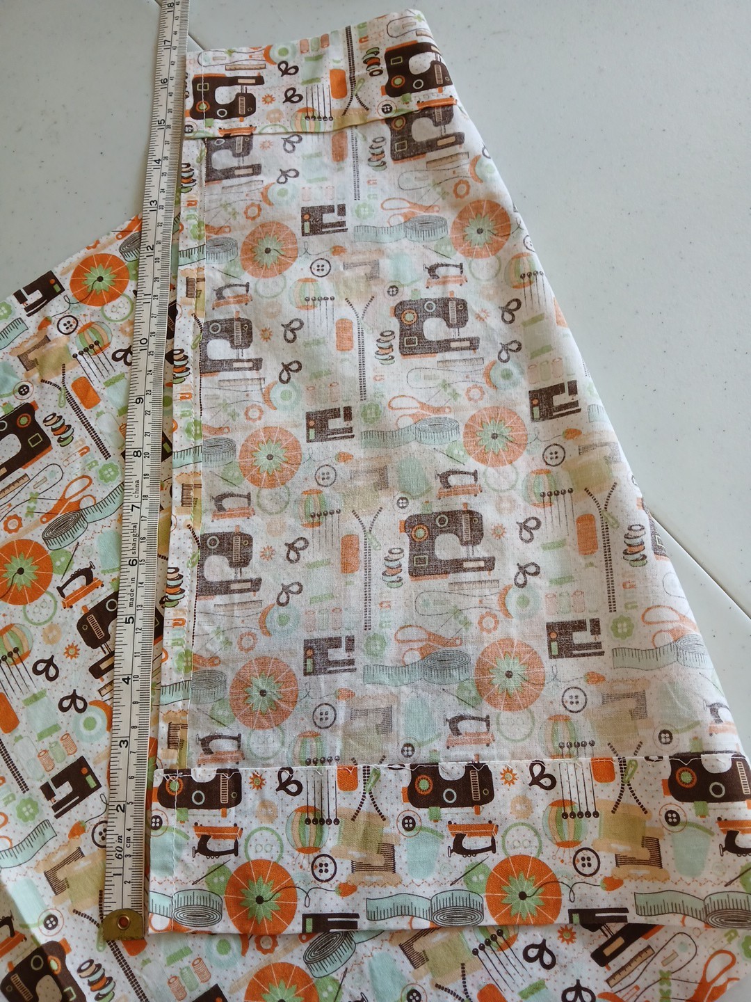 Fabric Window Valance Curtain , Sewing Machines & Notions Themed Fabric
