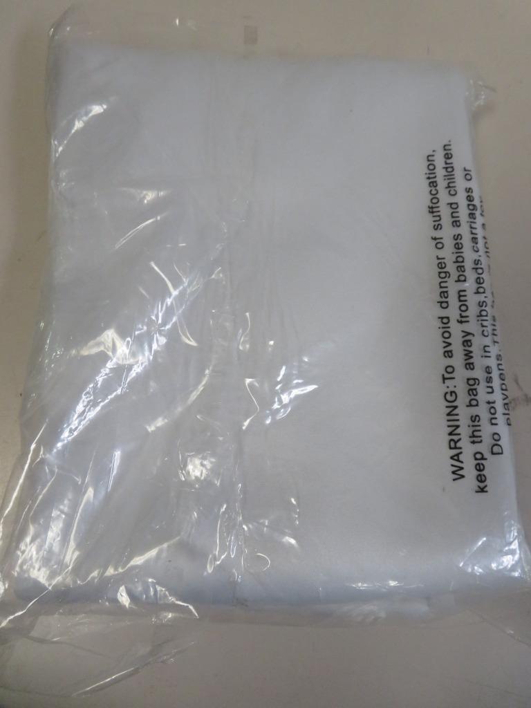 Sun Zero Bergen Theater Grade White 63 in. L x 40 in. W Blackout Curtain Panel