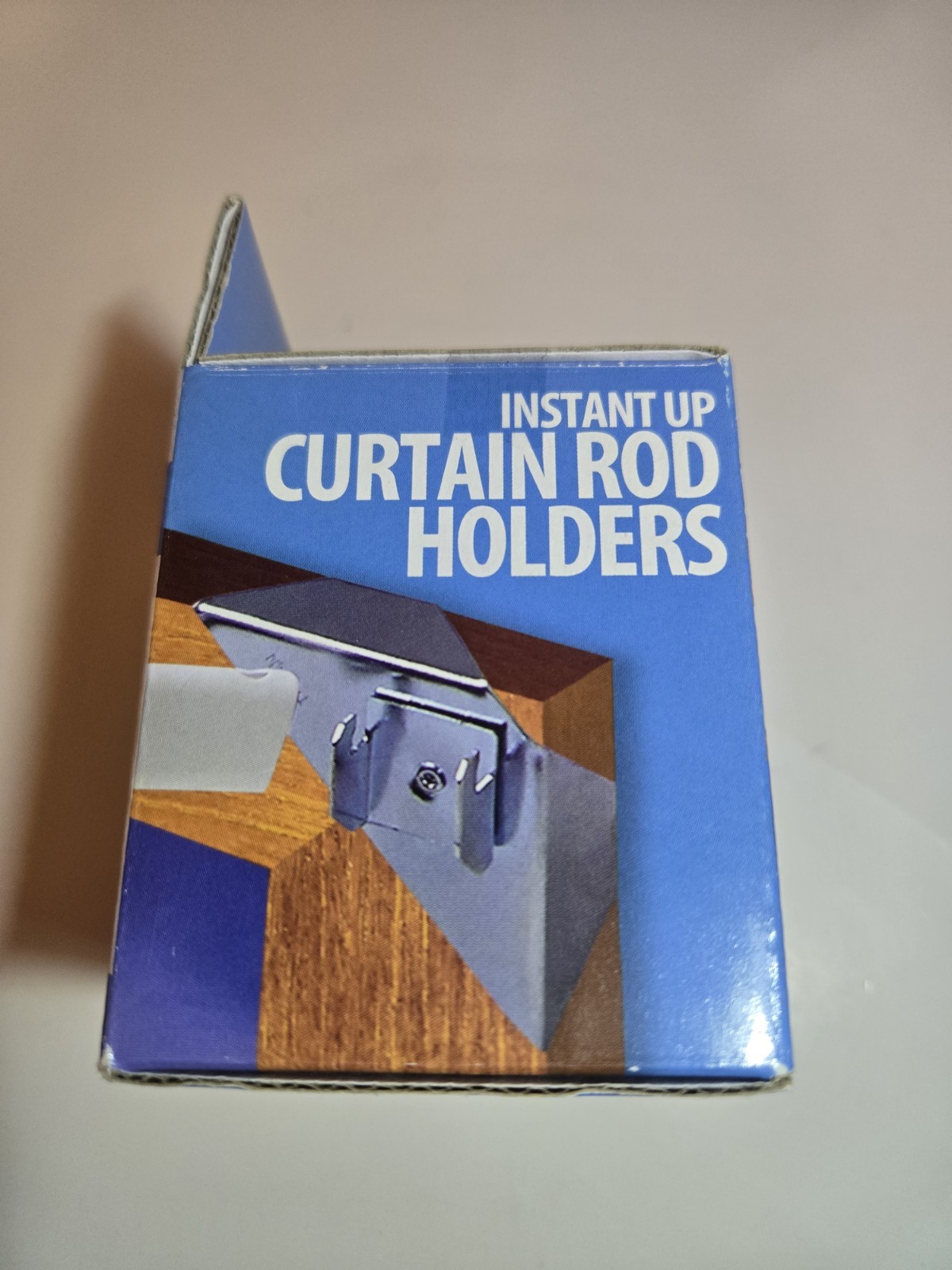 IdeaWorks Instant UP Curtain Rod Holders –Lot Of 2 New Opened Boxes JT1851/8
