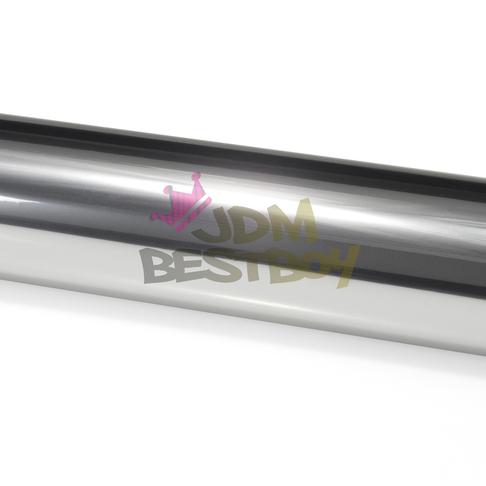 Silver Chrome Window Tint One Way Mirror Film UV Heat Reflective Home Office DIY
