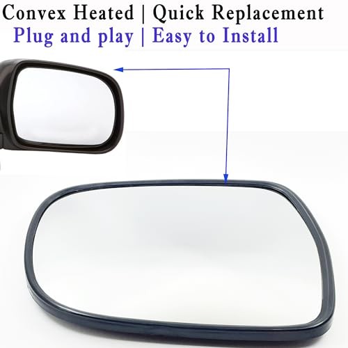 Passenger Side Mirror Compatible with Lexus RX330 2004-2006, 2007-2009 RX350,