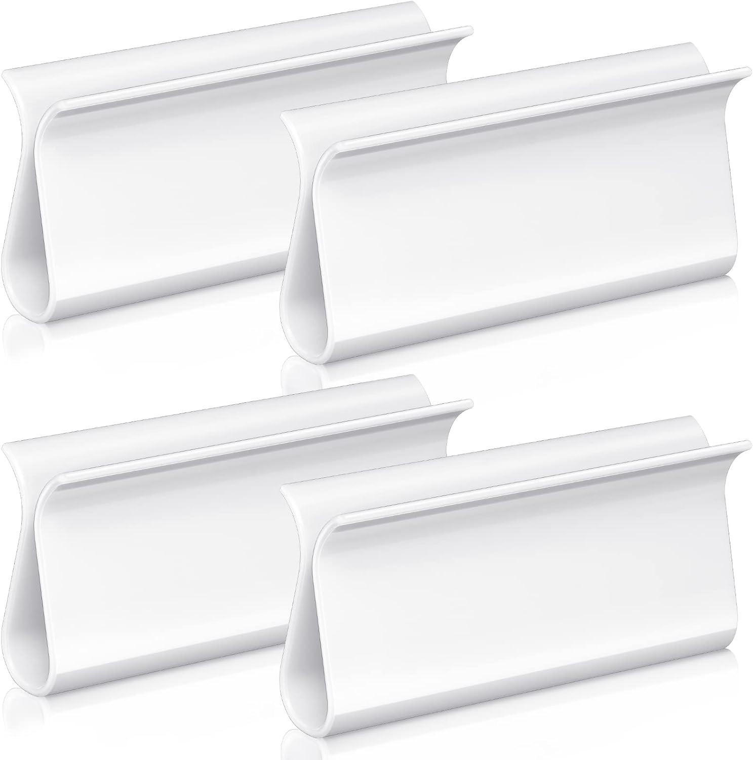 4 Pieces Window Shade for Roller Pull down Roller Shades Handle Blinds for Windo
