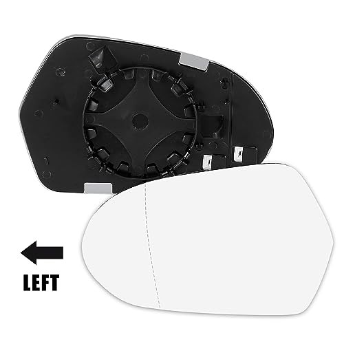 Car Rearview Mirror Glass Replacement with Backing Plate Heated Left Side