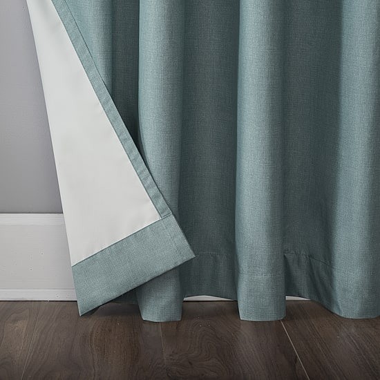 Sun Zero Duran Blackout Grommet Curtain Panel 50×95 Single Energy Saving