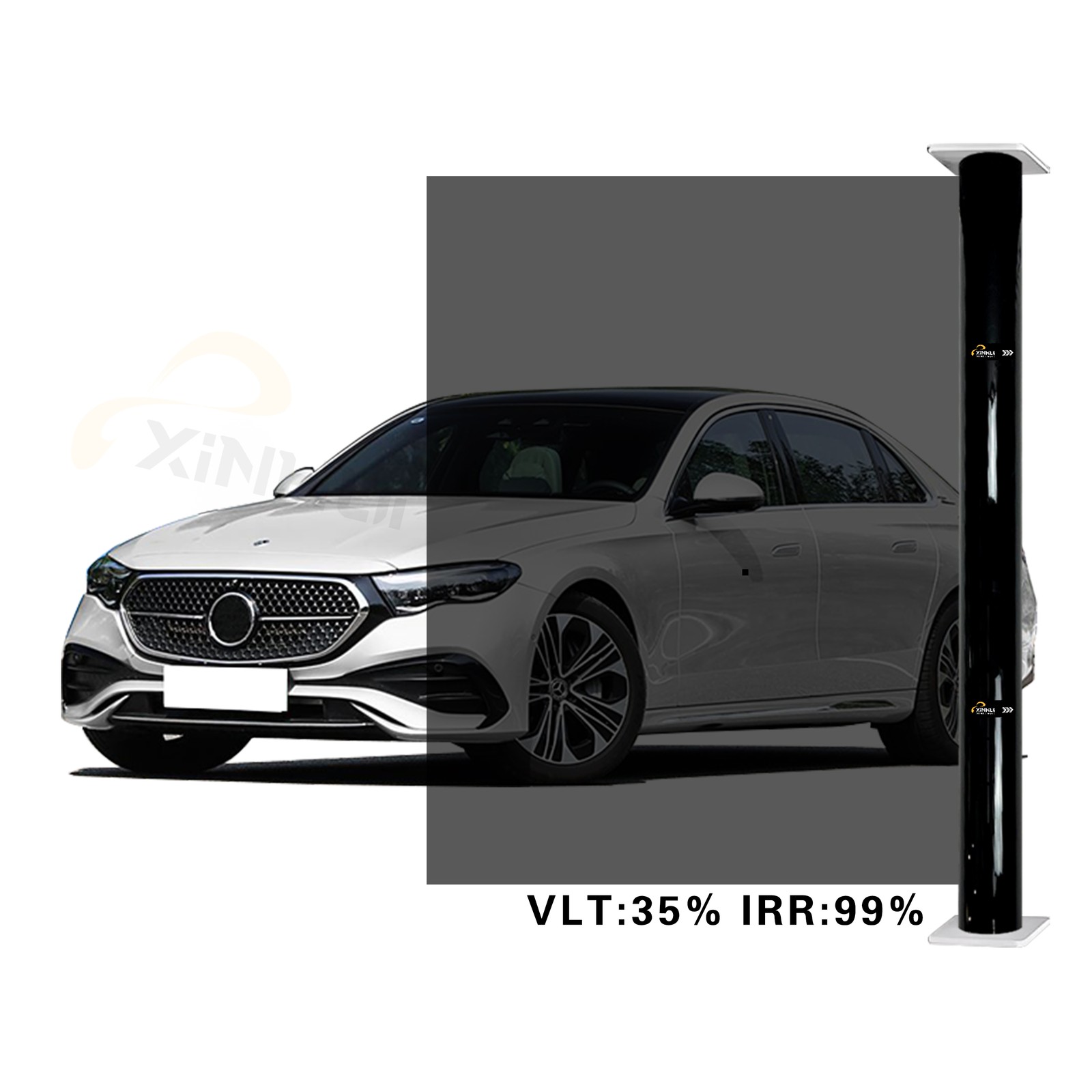 Nano Ceramic Window Tint Film Roll 5% 15% 35% VLT for Home, Office, Car, Truck