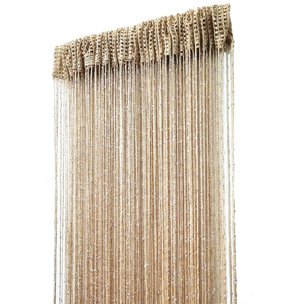 Decorative Door String Curtain Wall Panel Fringe Window Room Divider Blind Di…