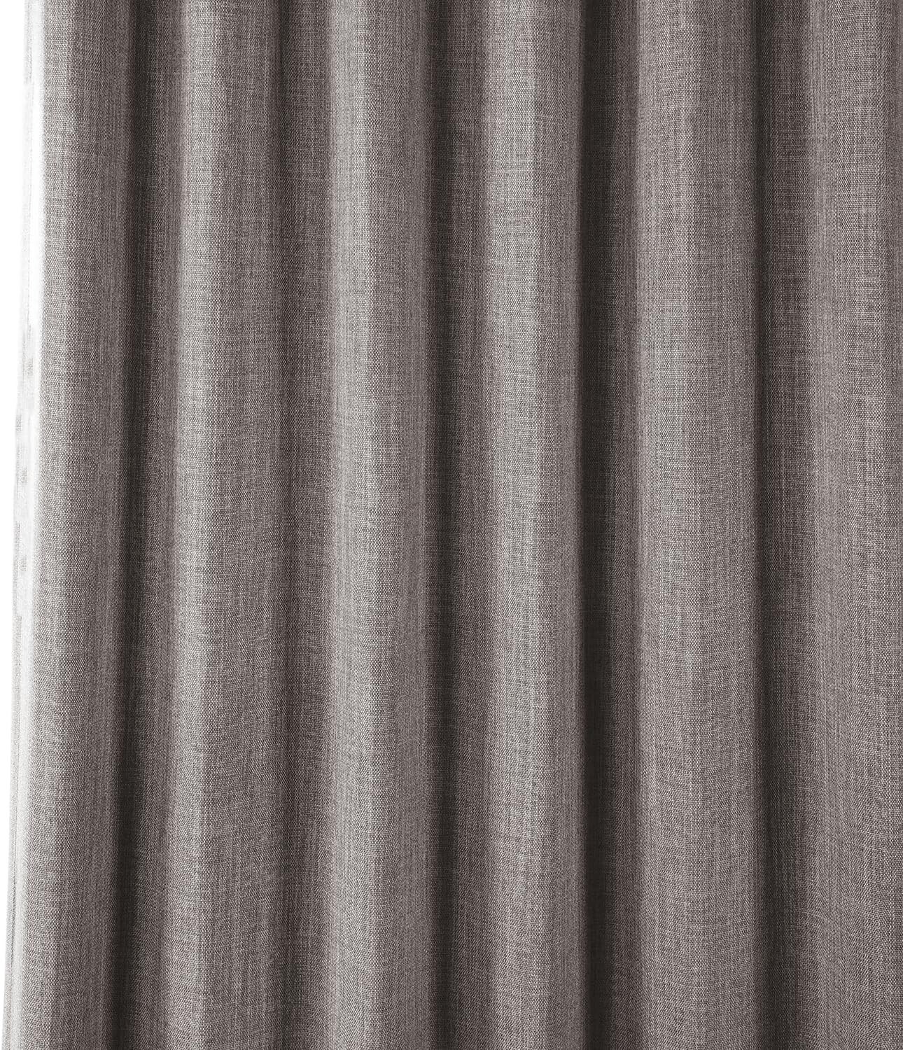 1 Panel Mink 120″L x 50″W Linen Darkening Curtains For Bedroom Living Room