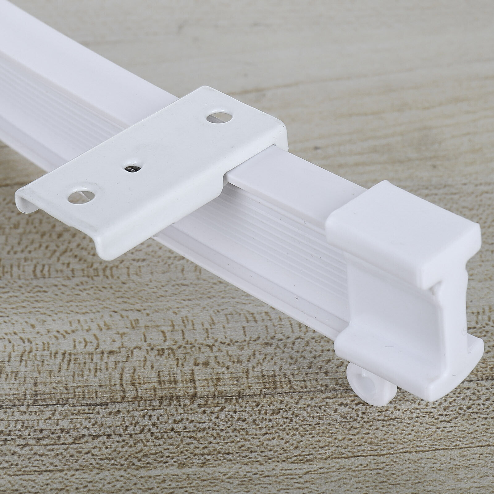 Ceiling Curtain Track Window Rod Pole Rail System Flexible Track Mount US STOCK