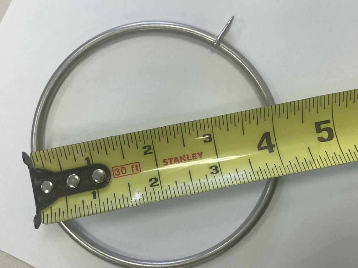 Very large rings for curtains 10 pcs 4″ Inch also 1.5″ 2.5″ Diameter eyelet loop