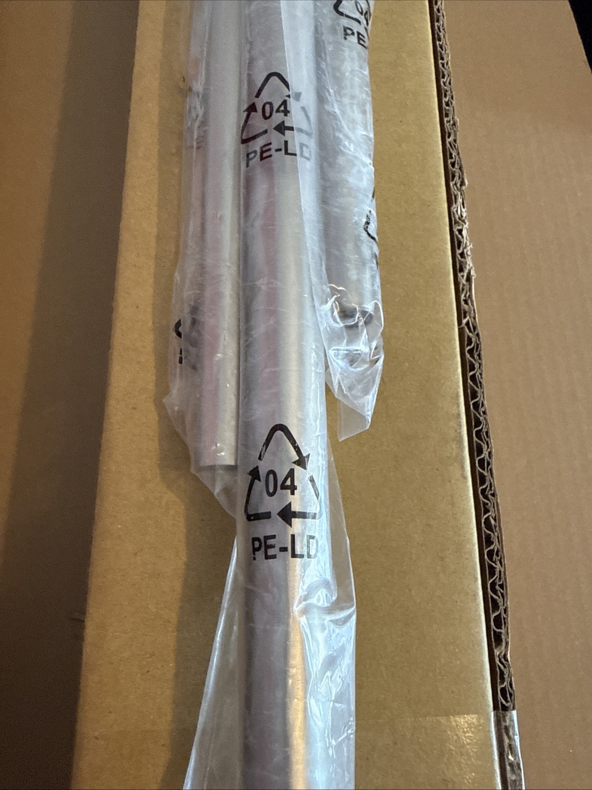 Pottery Barn Standard Curtain Rod & Wall Bracket – 48-88″ – Pewter – .75″ – NEW