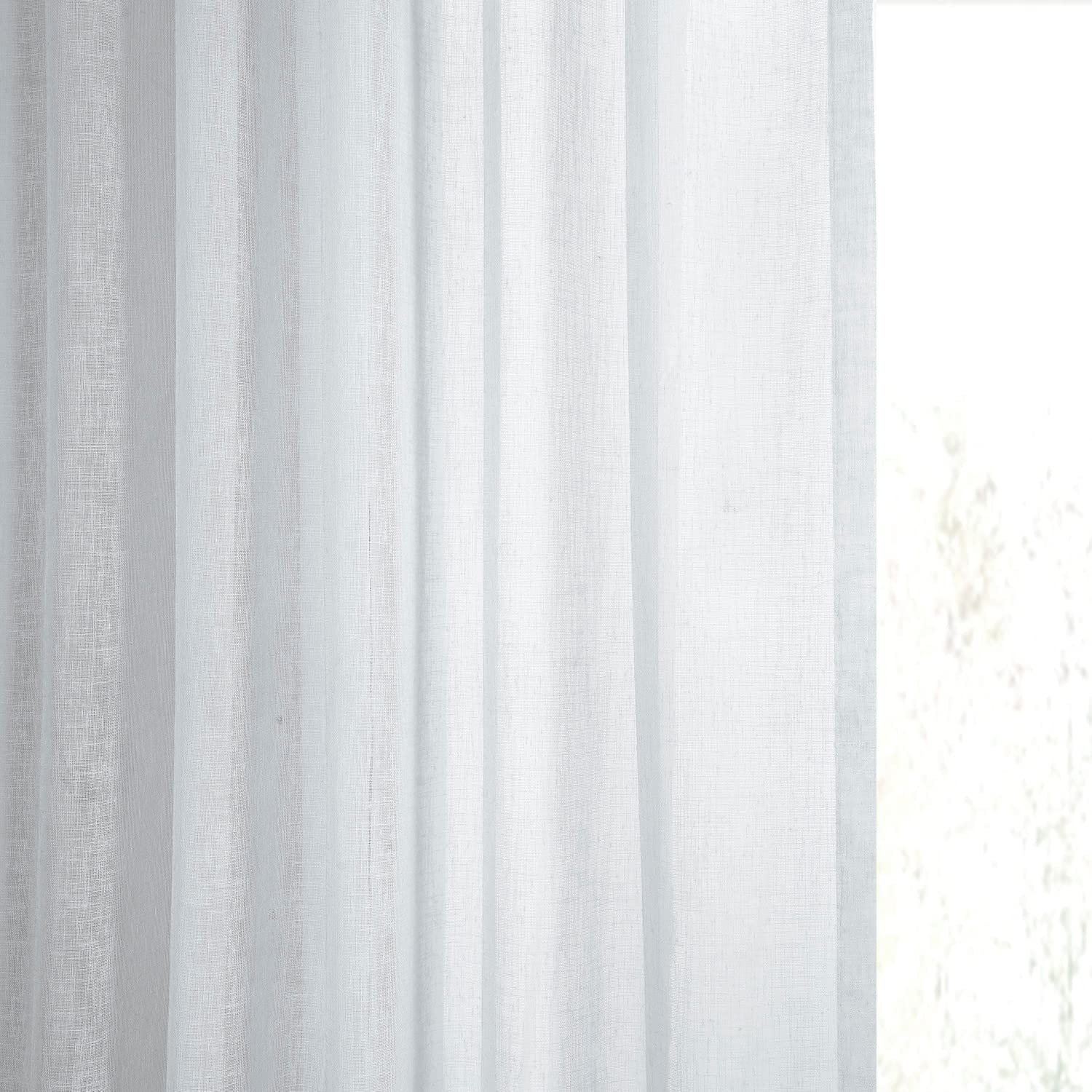 Hpd Half Price Drapes Hpd Half Drapes Solid Sheer Curtains For Living Room