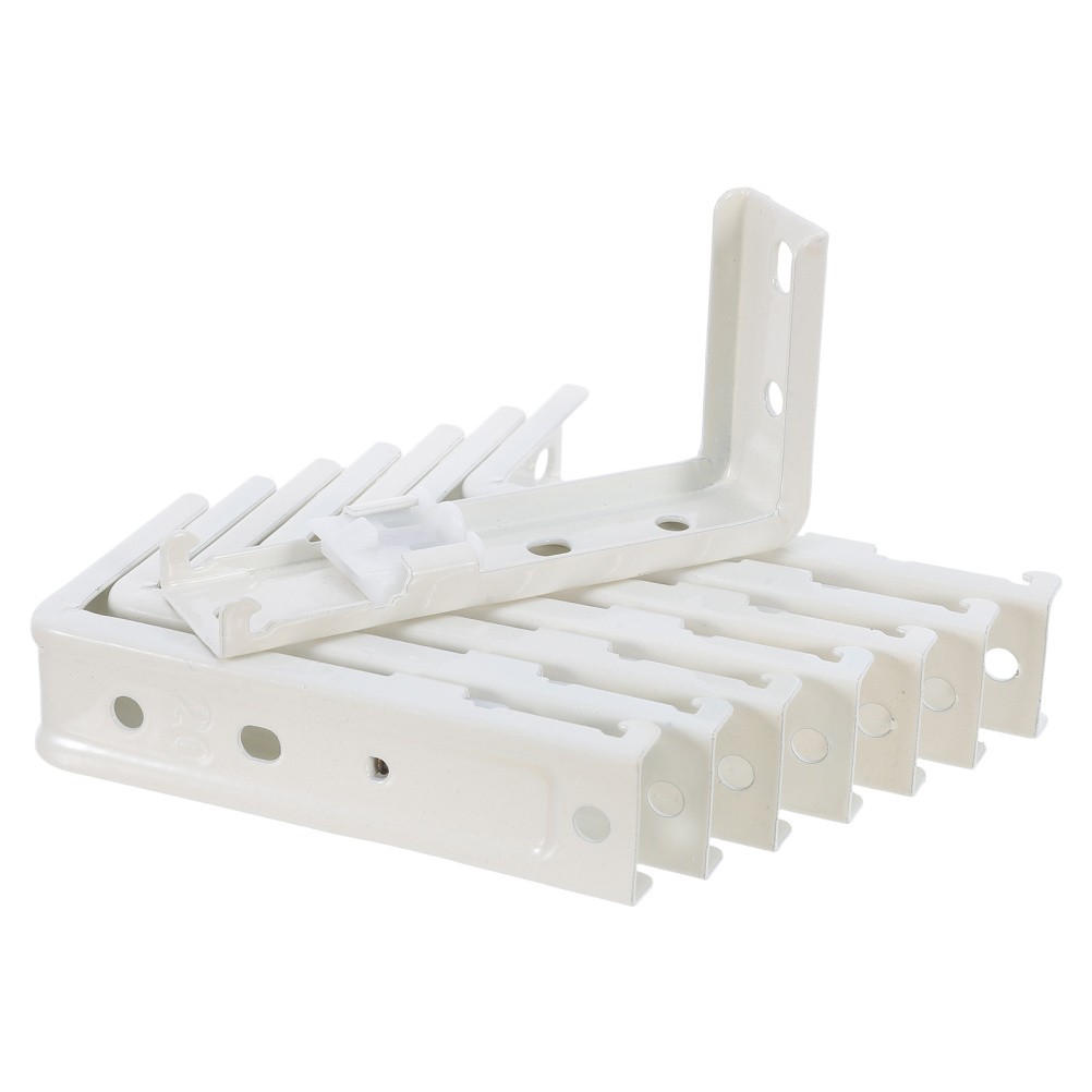 10 Pcs Adjustable Track Bracket Curtain Extension Brackets Bedroom