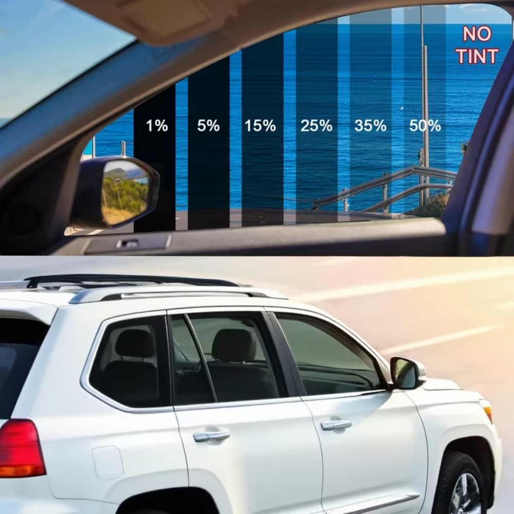 20″x16FT 5%/35% VLT Window Tint Film VLT UV Car Home Office Roll Heat Protection