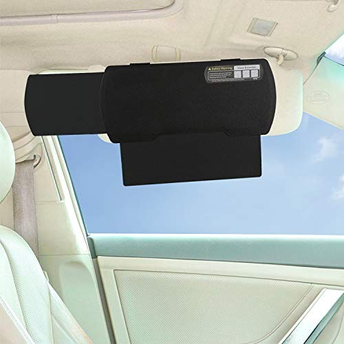 Car Visor Extender Anti-Glare Sun Visor Extender Windshield and Side Black