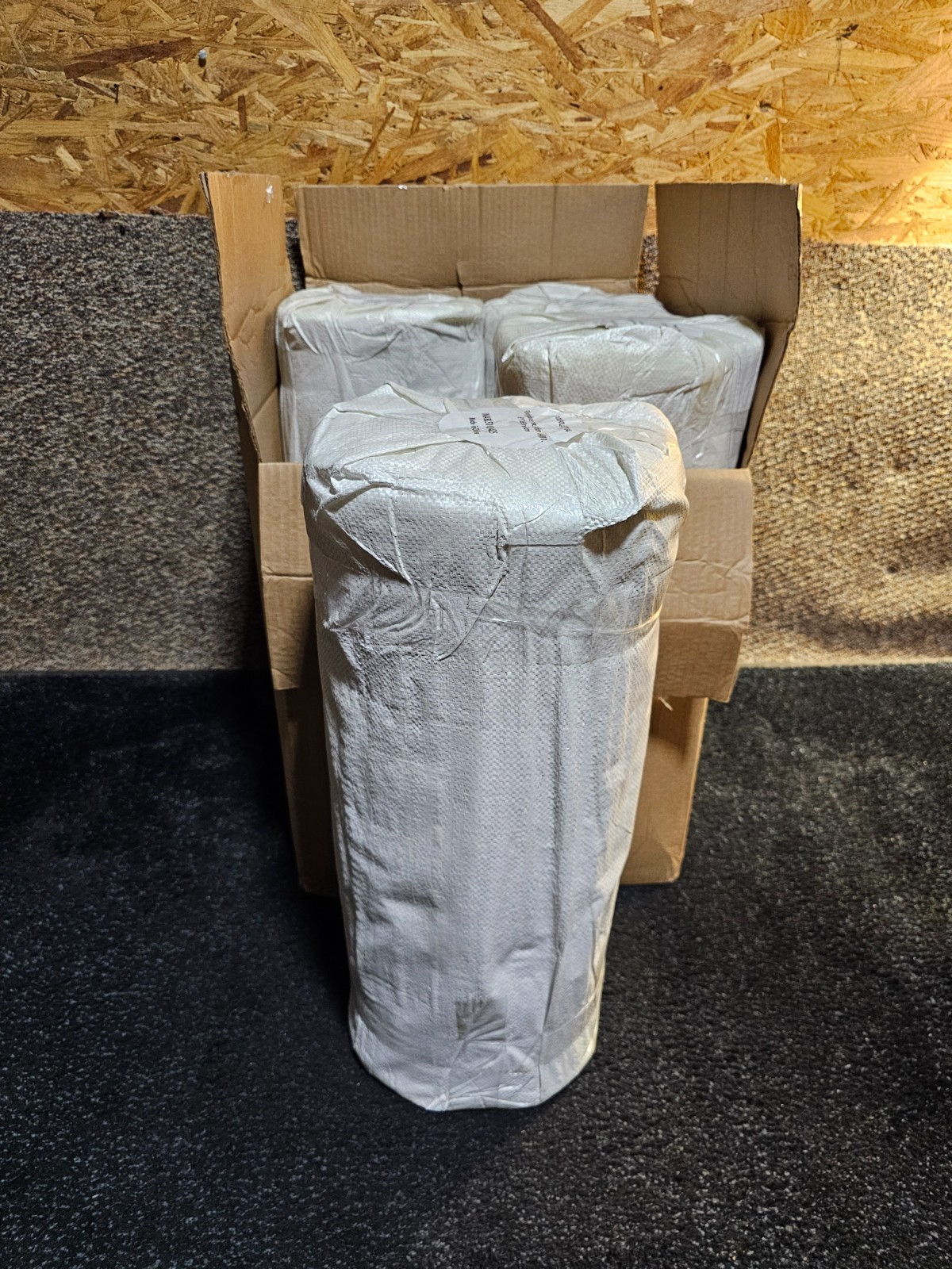 (QTY 4) 24 In X 25 Ft Fiberglass Insulation Radiant Barrier for Outdoor/​Indoor