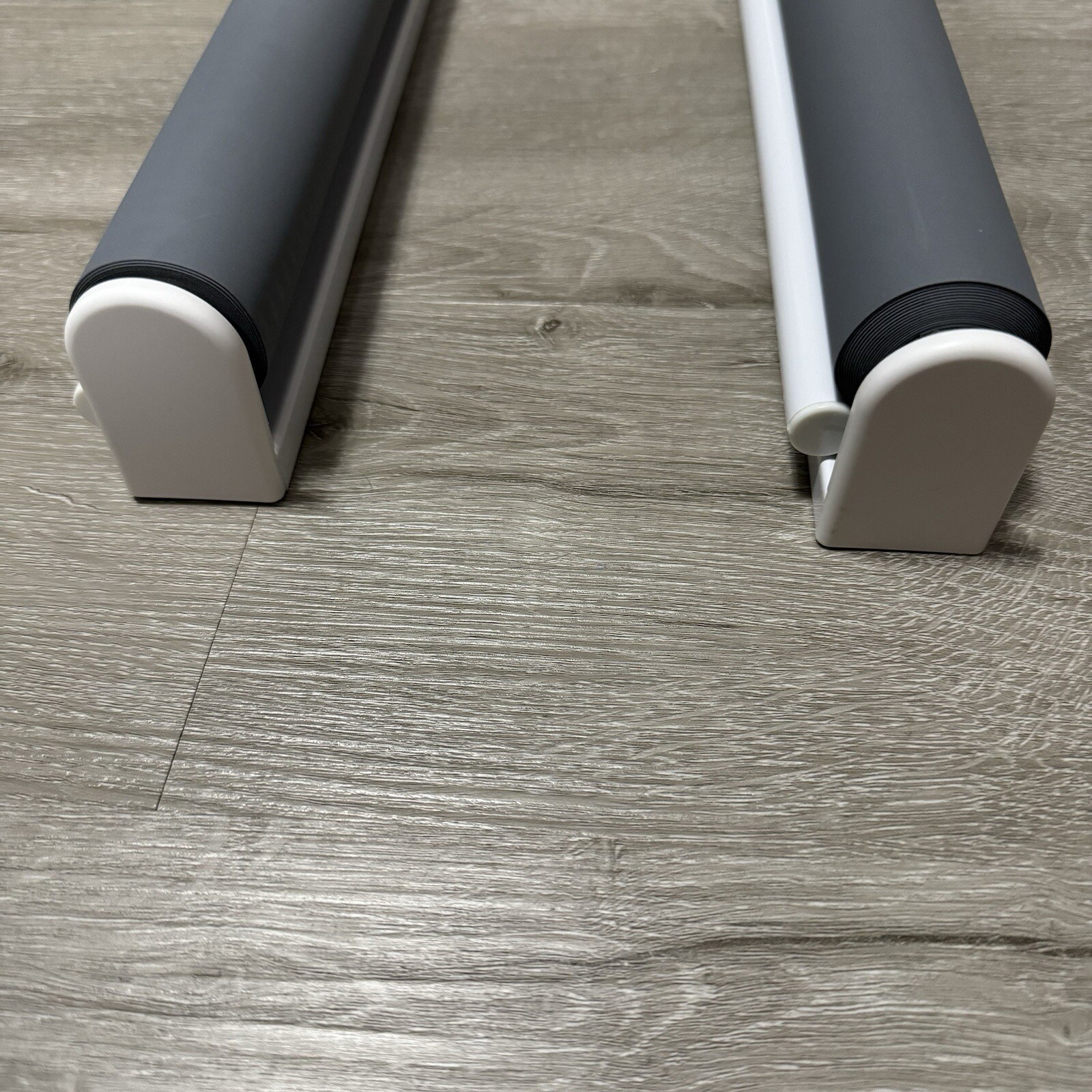 28”W x 72”H, Lululand Roller Shades (Grey) ONE SHADE IS MISSING ALL HARDWARE