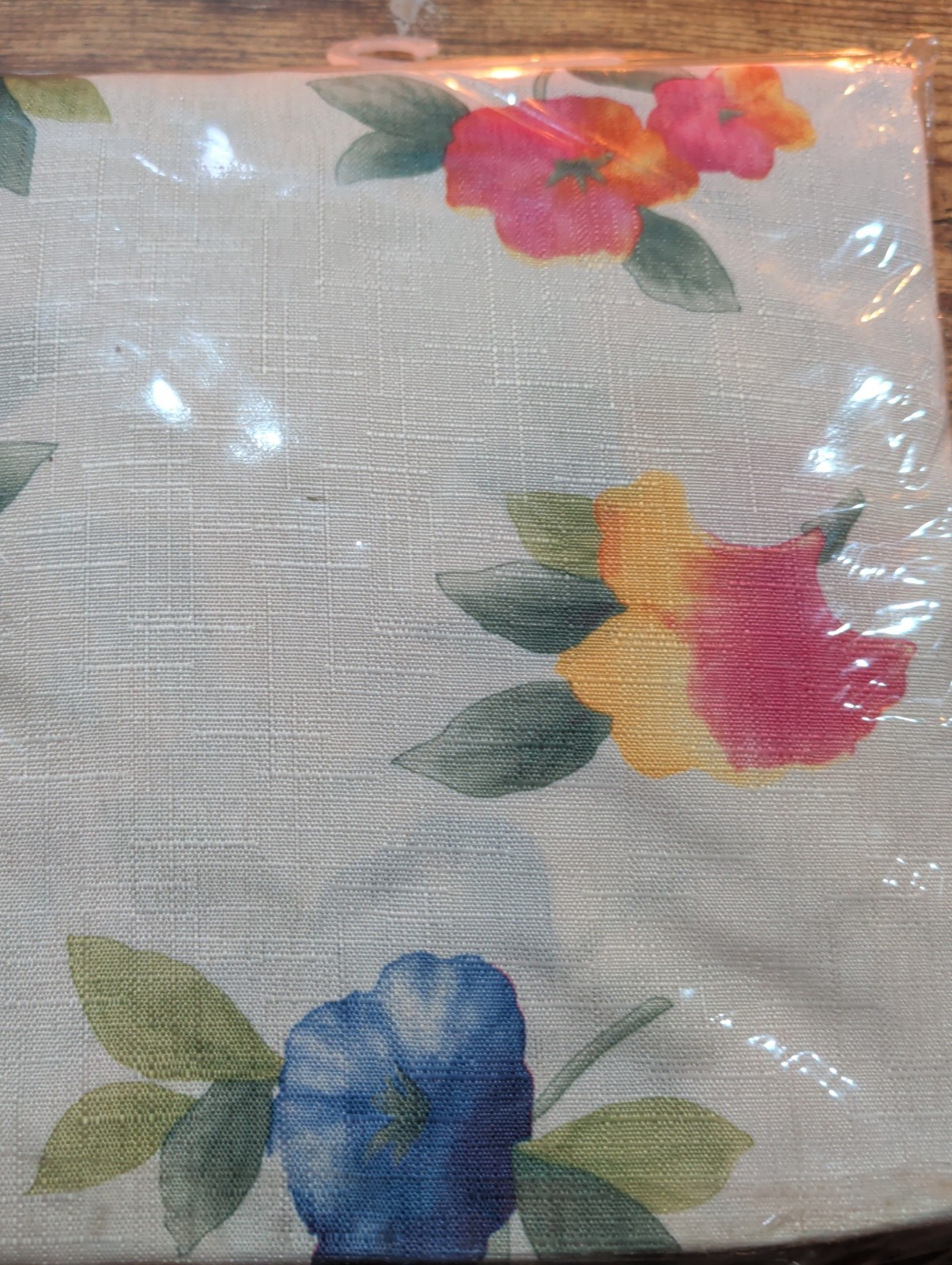 Flower Kitchen Curtains 3 Piece Set NEW Kitchen Curtain
