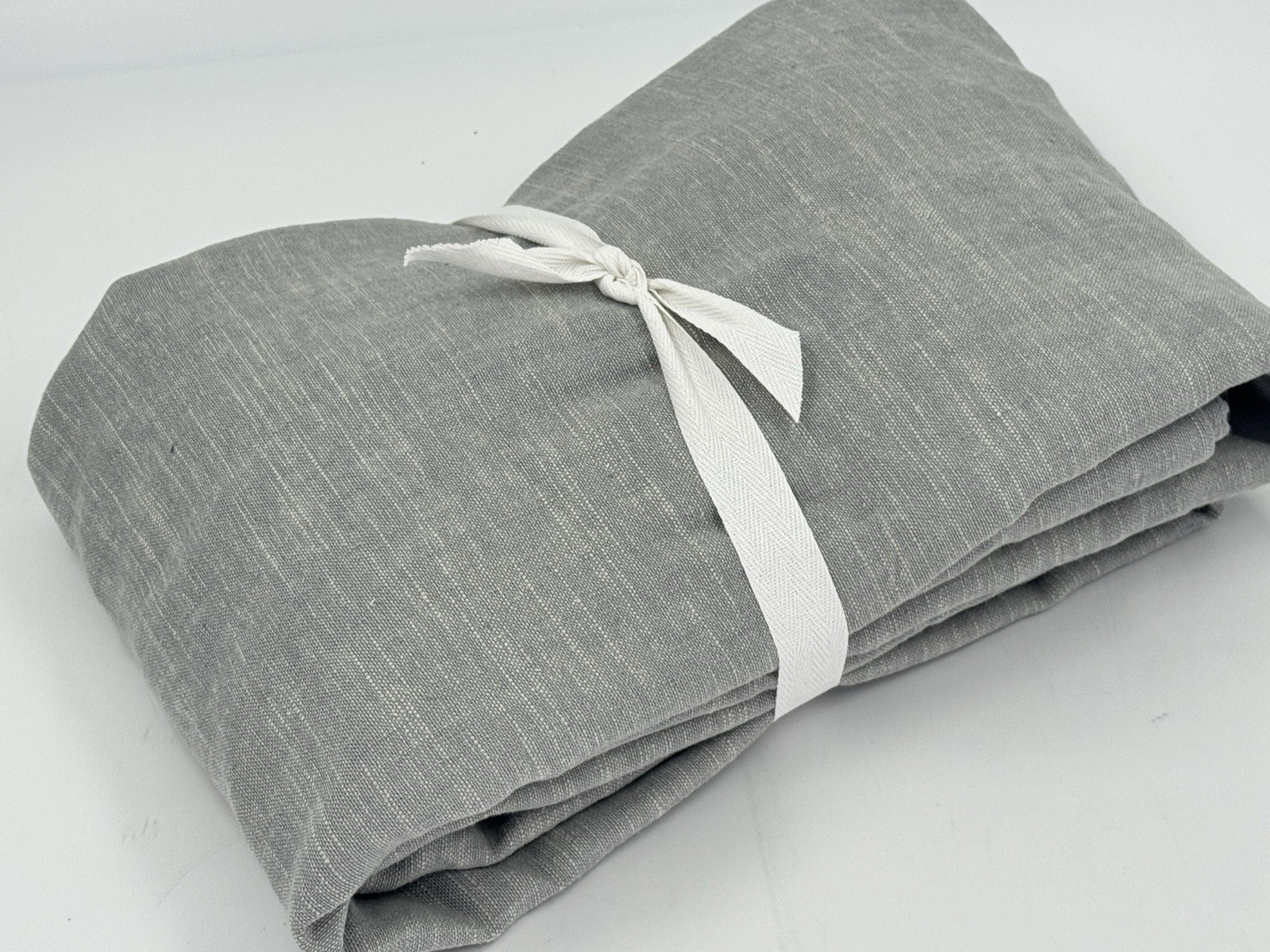 New Pottery Barn Emery Linen Blackout Curtain 50″x 84″ Mineral Blue(1 Panel)
