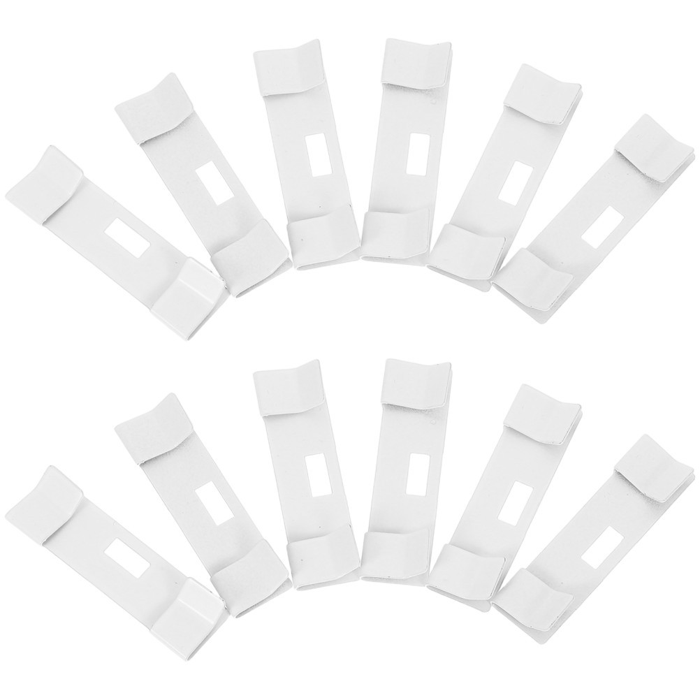 Blind Repair Vane Savers Metal White for Home Improvement 12Pcs