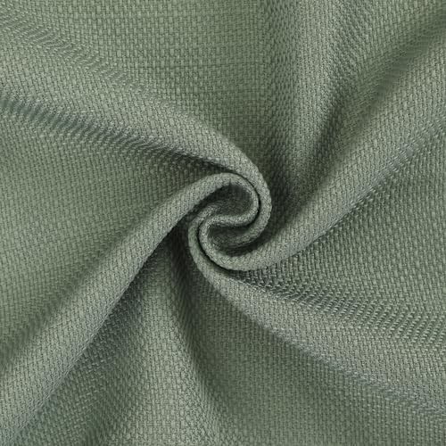Valance for Windows, Light Filtering Faux Linen 60″W x 14″L (Pack of 1) White