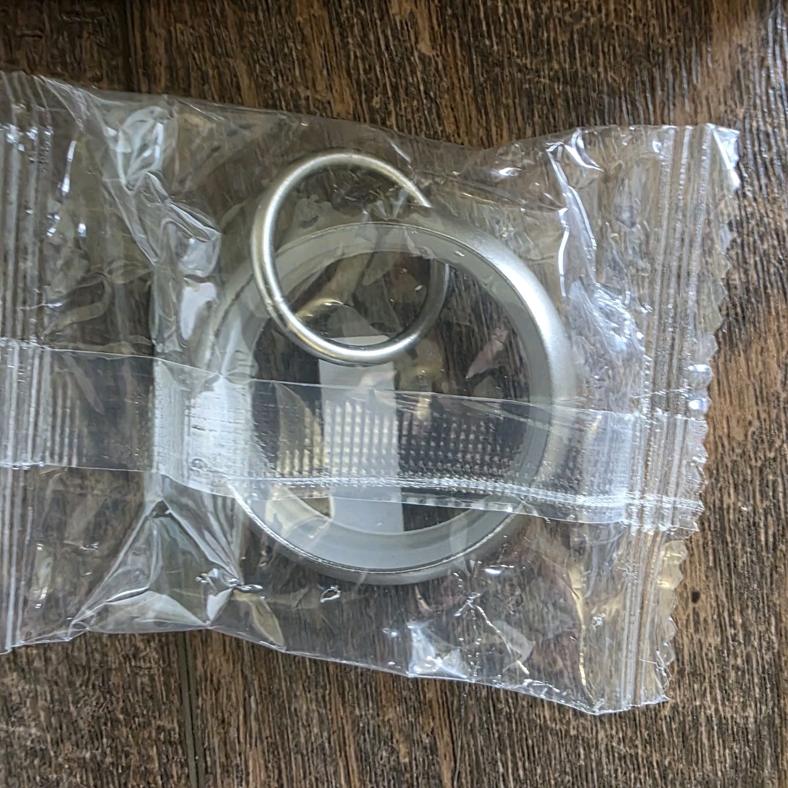 Potter Barn 20 Quiet-Glide Double Curtain Round Rings Pewter .75″