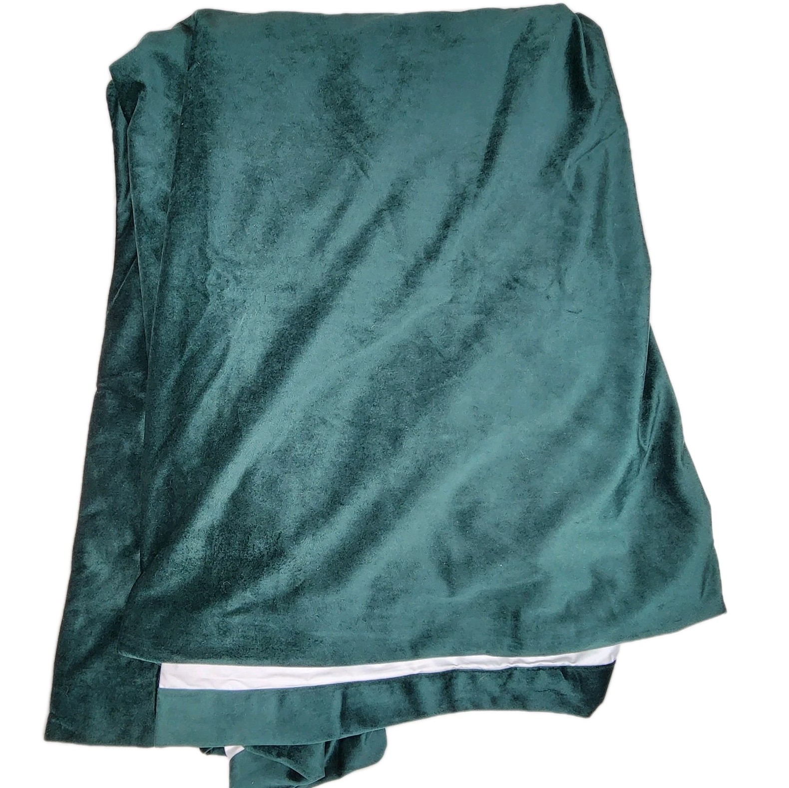 HPD Half Price Drapes Signature Velvet Thermal Blackout Curtains – Forest Green