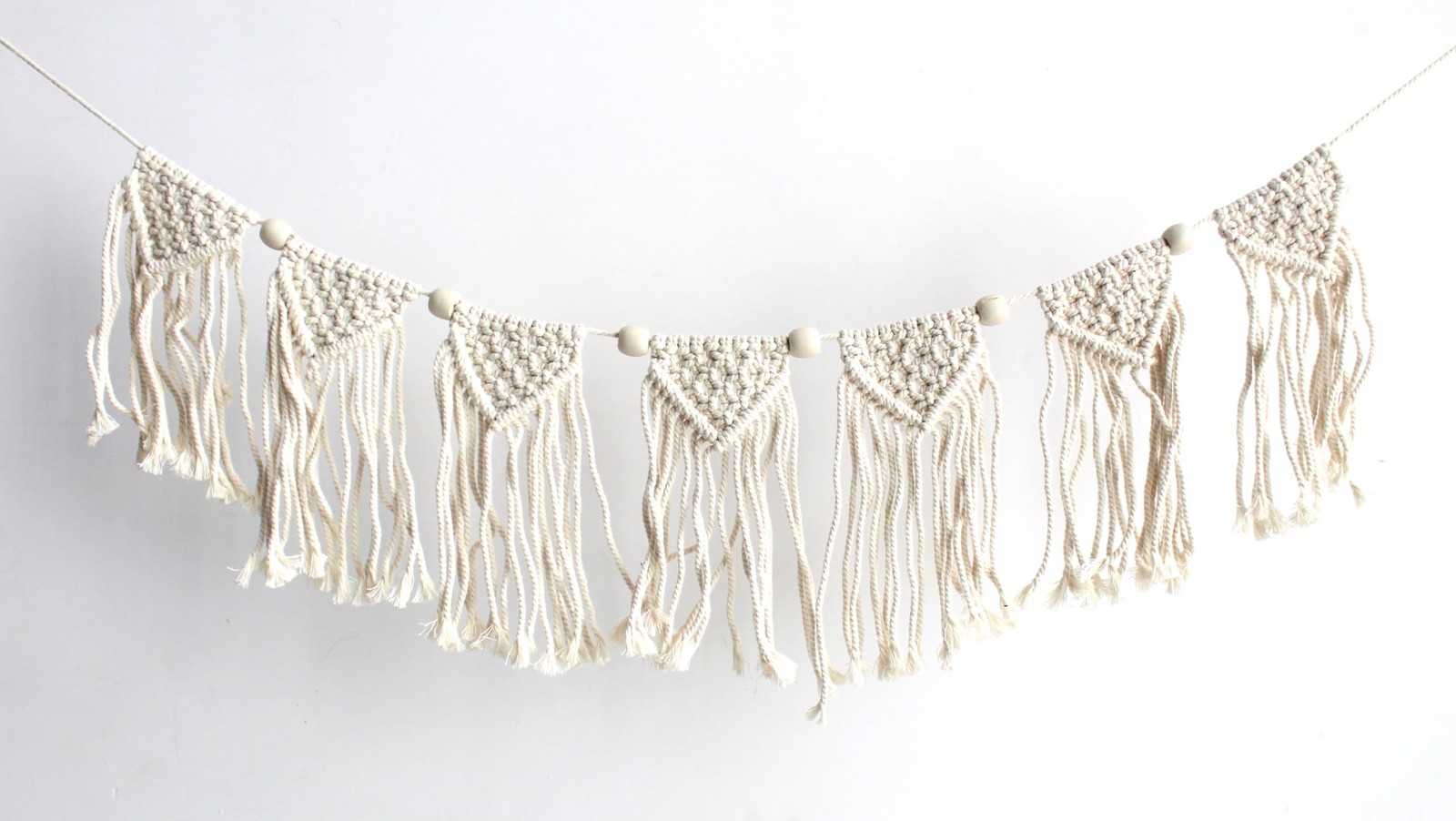 Indian Handmade Traditional Macrame Toran Cotton Thoranam Door Living Room De…