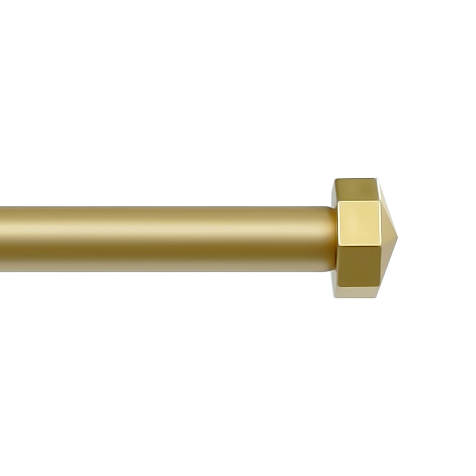 1-2 Pack Telescoping Single Curtain Rods, 5/8 In Diameter Drapery Rods 28″-120″