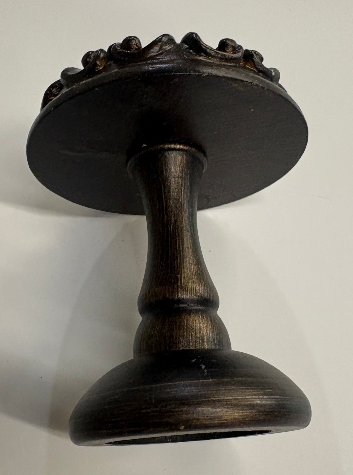 Curtain HoldBacks Drapery Holders Decorative Medallion Oil Rubbed Bronze Set 4