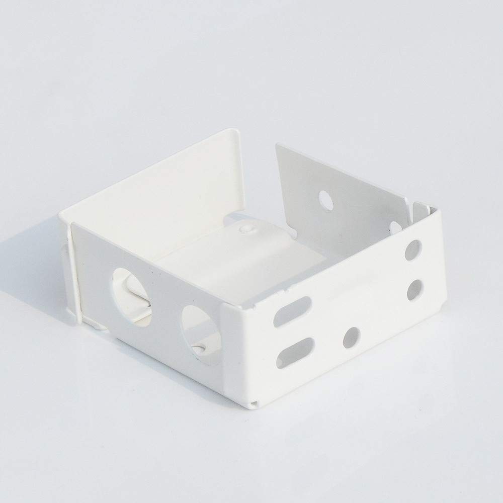 2pcs Box Mounting Bracket for High Profile Blinds 2inch White Color Window Bl…