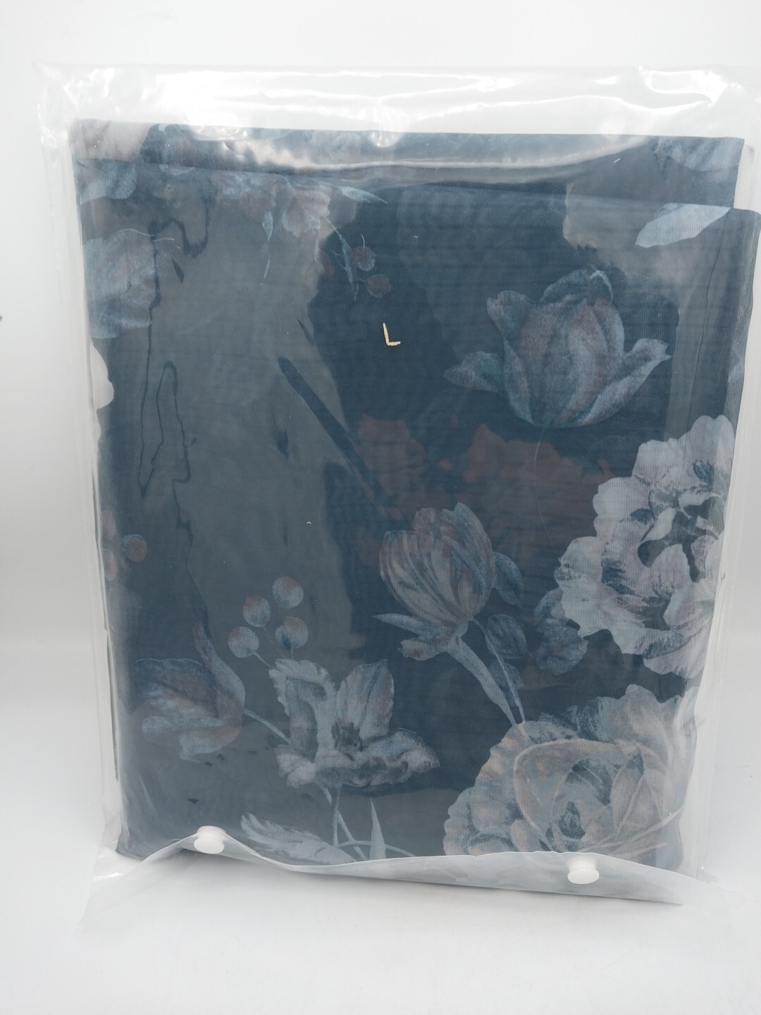 Madison Park Fleur Floral Rod Pocket and Back Tab Voile Sheer 50in x 84in
