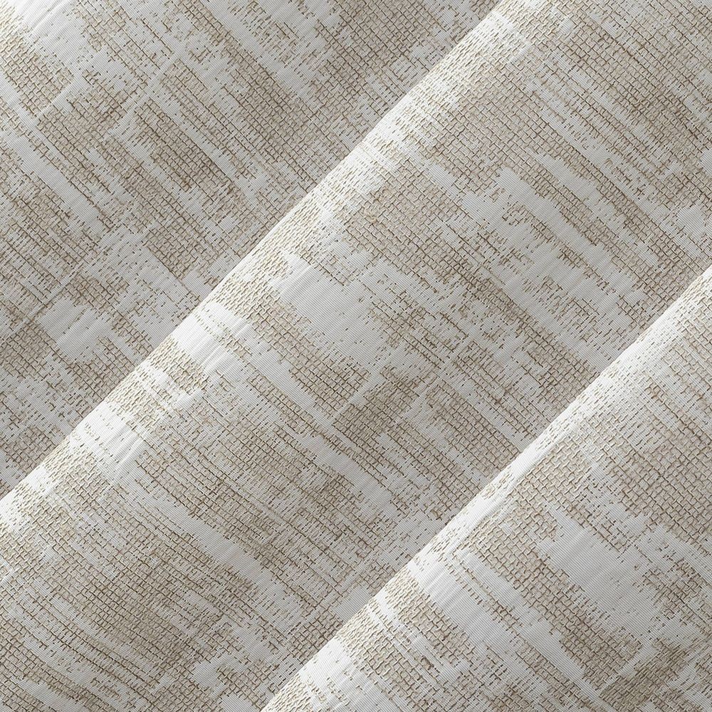 96″x40″ Parrish Distressed Grid Thermal Extreme 100% Blackout Grommet Curtain