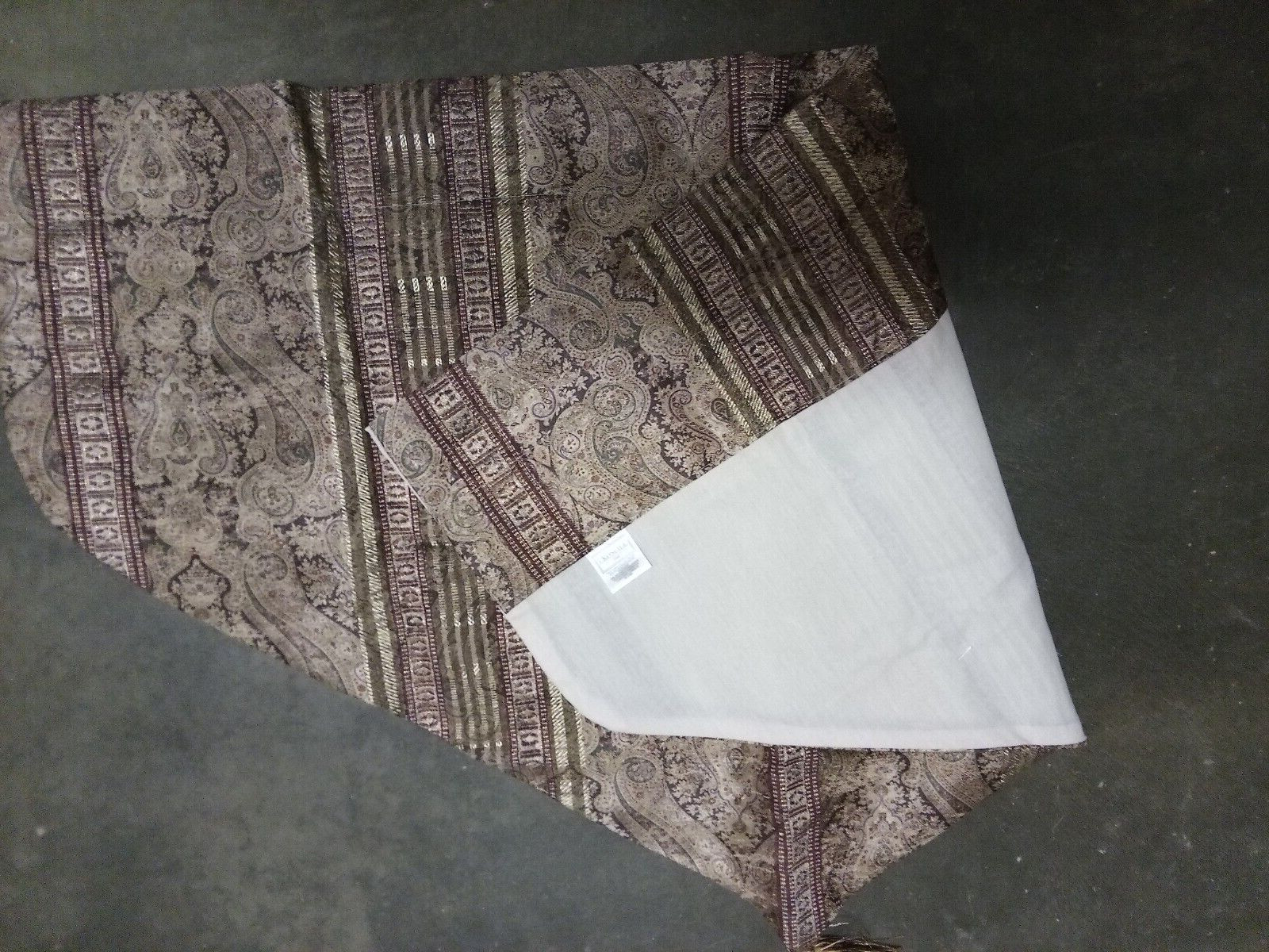 Croscill Classics Tangier Ascot Valance 40″x25″ Excellent Multiple Available