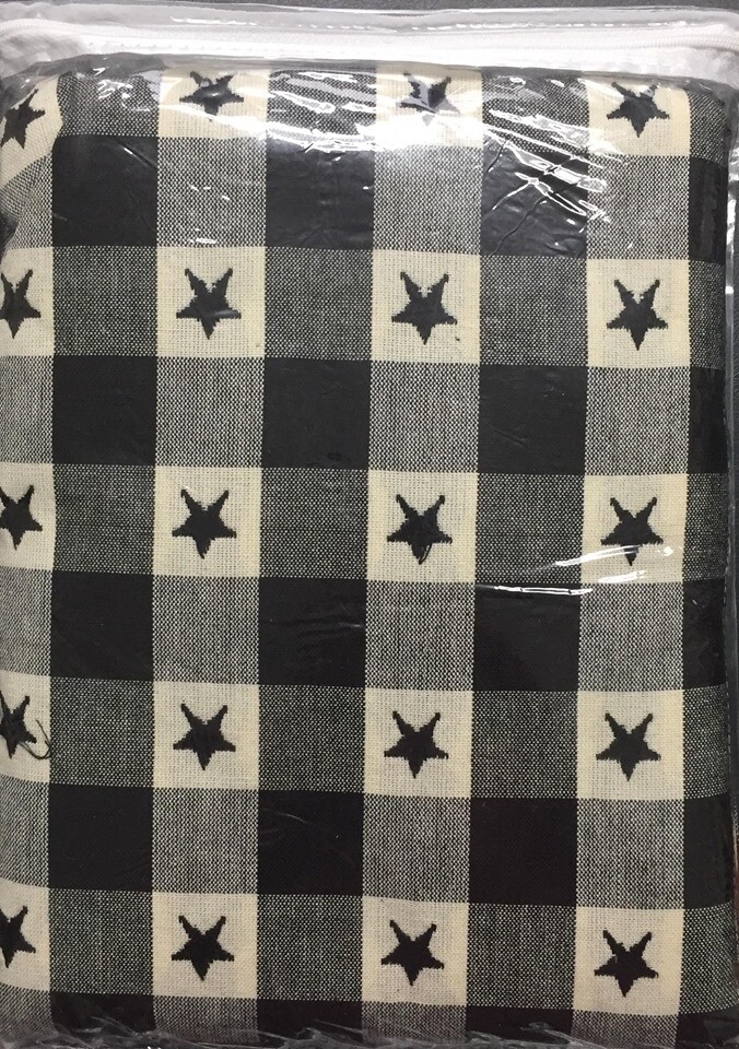 PD Checkerboard Star Gathered Swag